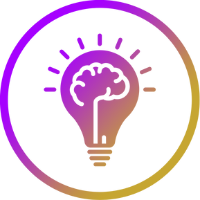 Lightbulb and Brain Icon